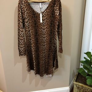 💙 DEARCASE Dress, Long sleeve, V neck